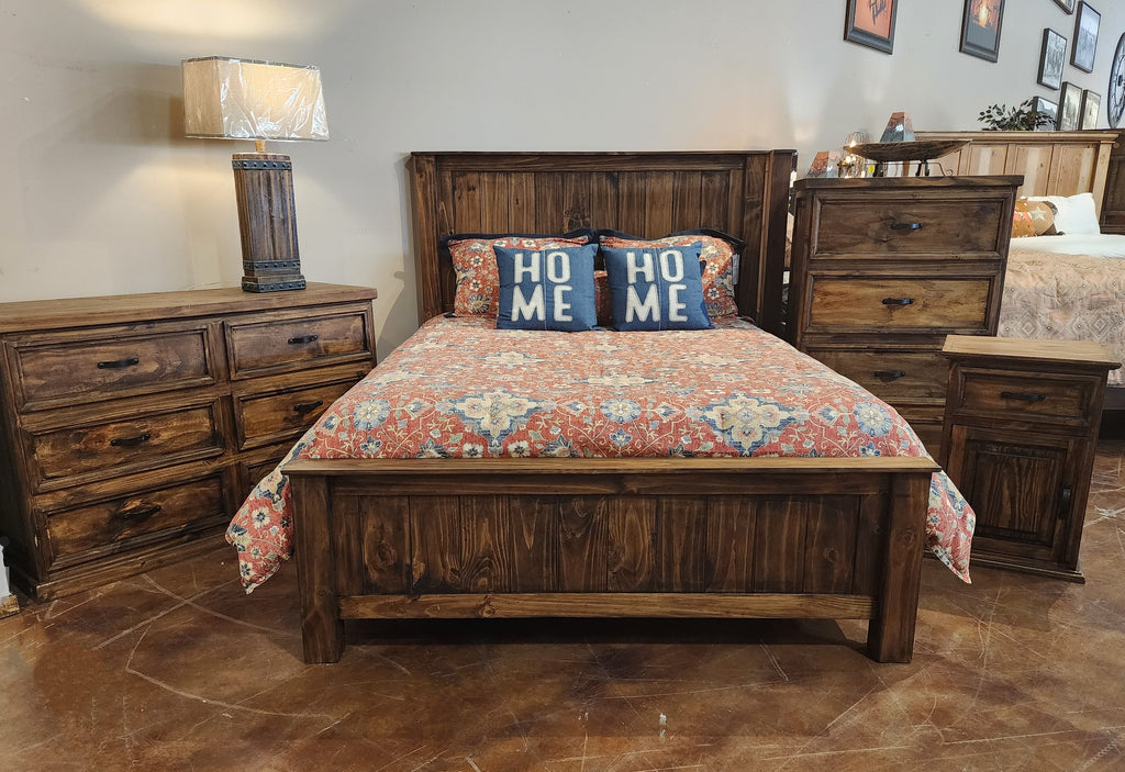 THE LONESTAR 3PC BEDROOM SET - DARK - The Rustic Mile