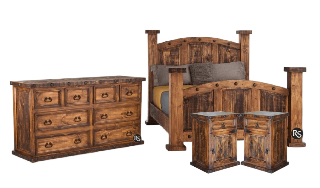 RUSTIC MANSION BEDROOM SET - The Rustic Mile