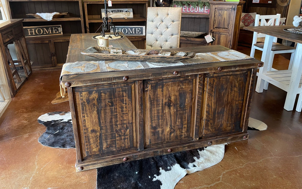 BONANZA L-SHAPED DESK - The Rustic Mile