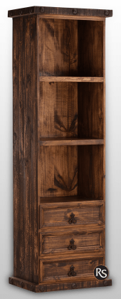 RUSTIC TOWEL BOOKCASE - The Rustic Mile