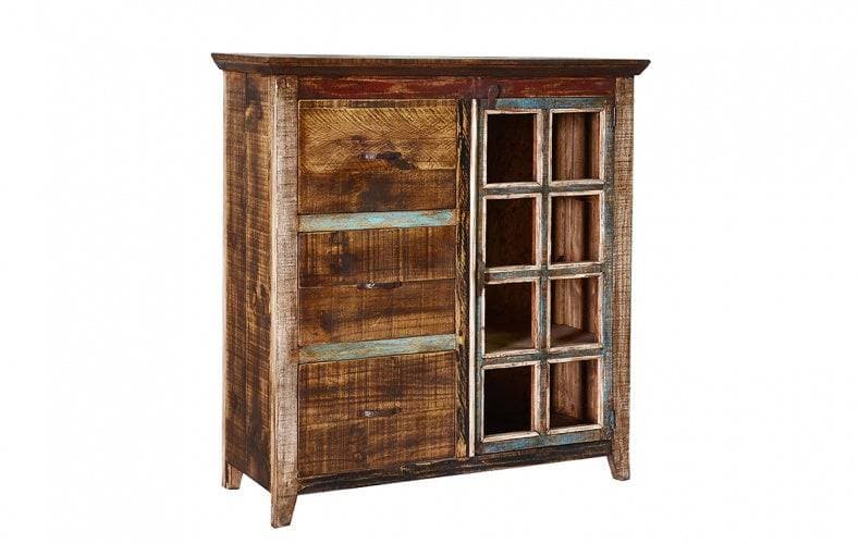 CABANA BOOKCASE FILE CABINET - The Rustic Mile
